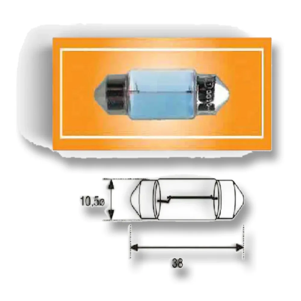 Bec C10W Halogen Magneti-marelli Magneti Marelli 12V 10W